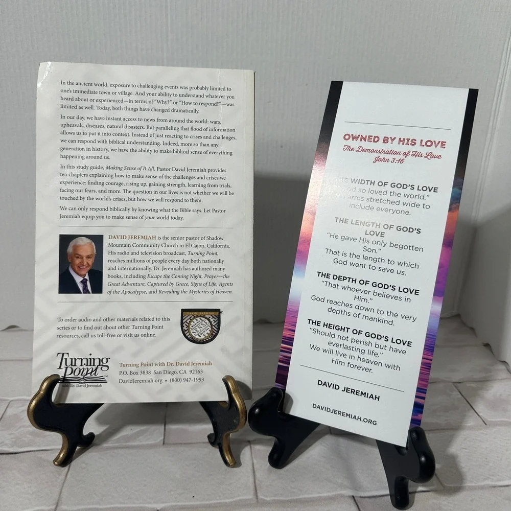 David Jeremiah‎ Making Sense Of It All Study Guide Paperback Plus Bookmark